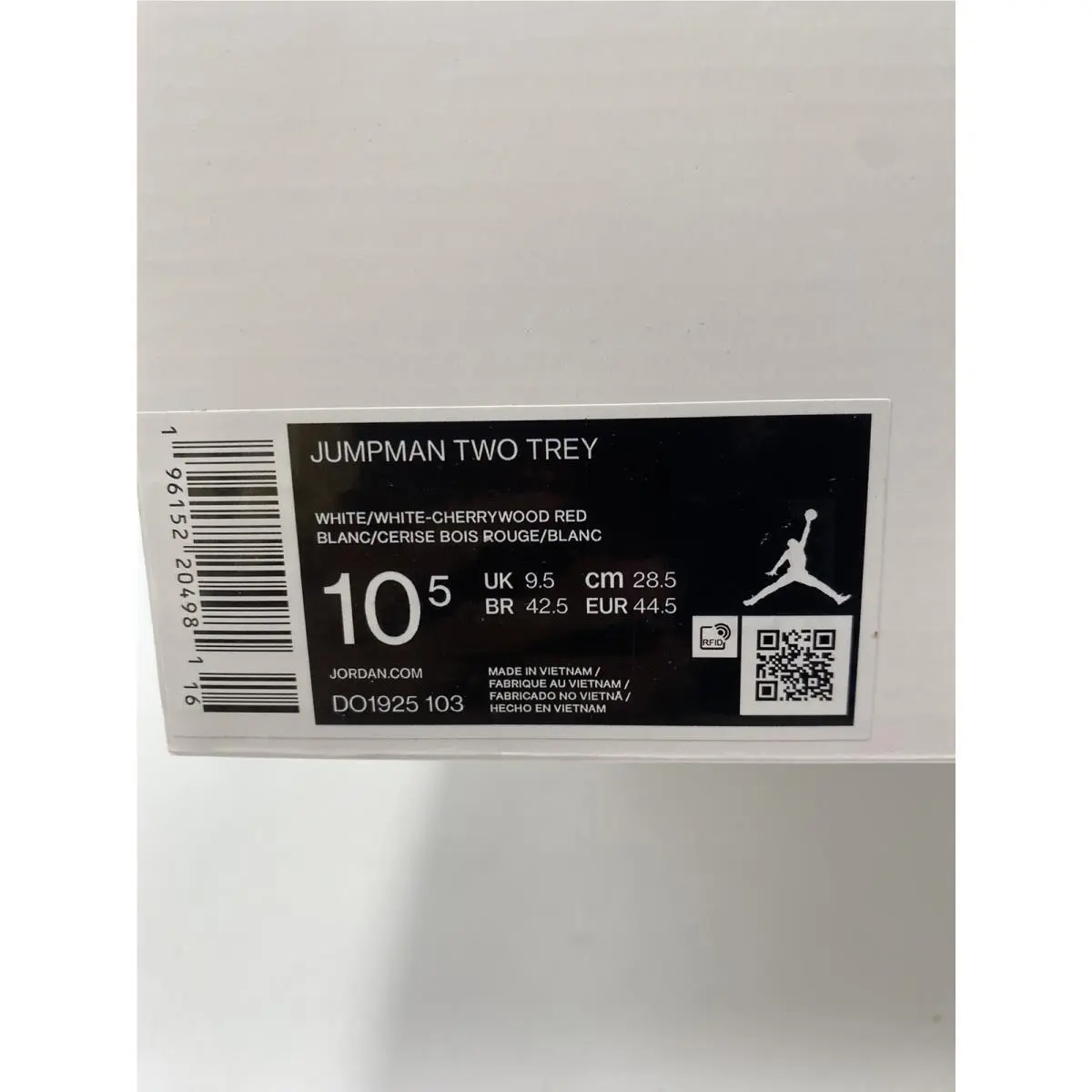 Nike shoes - Jordan Jumpman - Jumpman - DO1925 103 - White-Cherrywood Red (UPC: 196152204981) 6