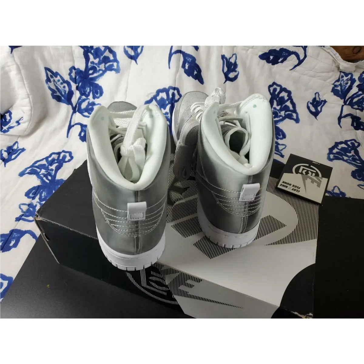 Nike shoes - CLOTxNIKE Dunk - CLOTx Dunk - DH4444-900 - Silver 7