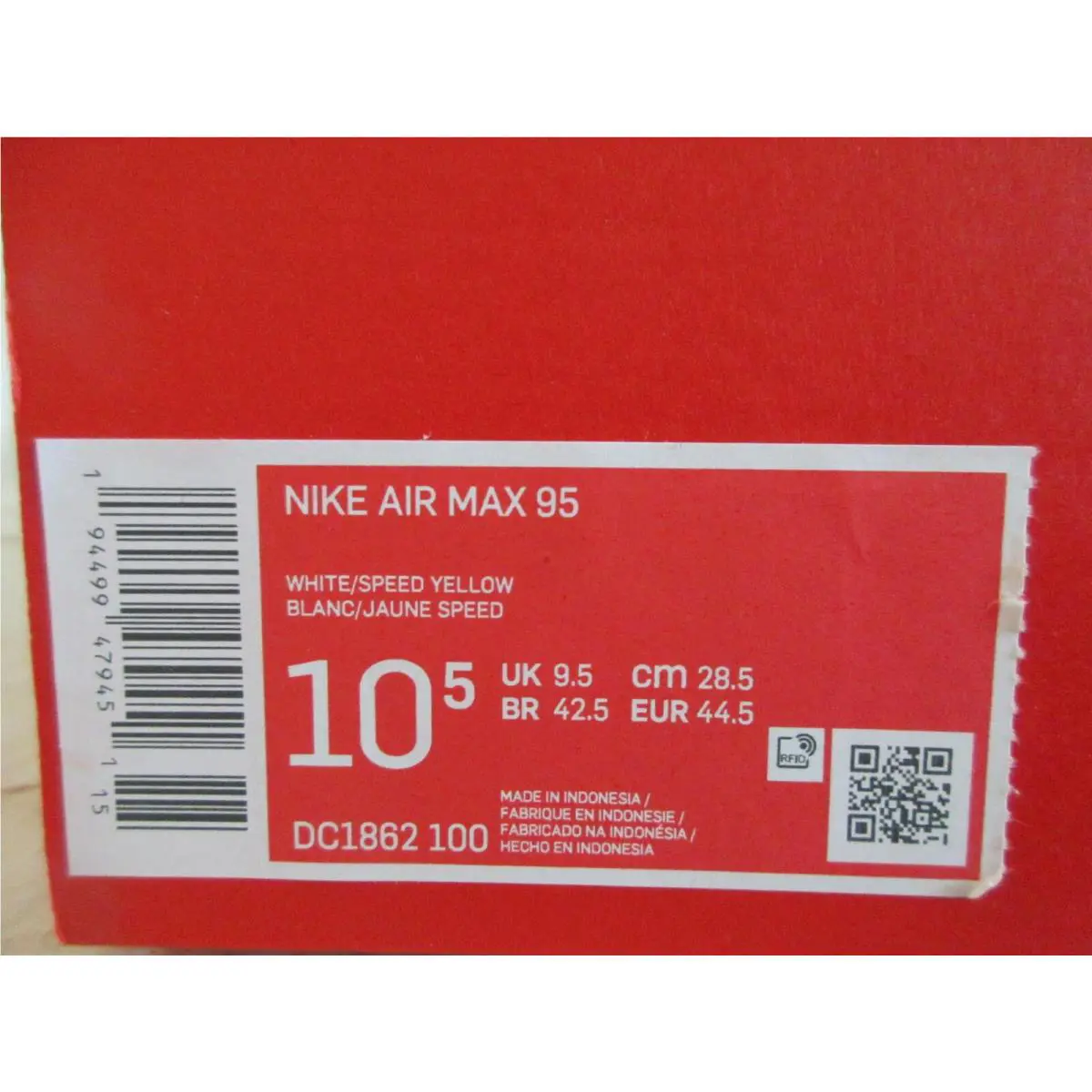 Nike shoes - Nike Air Max 95 - Air Max - DC1862-100 - White 3