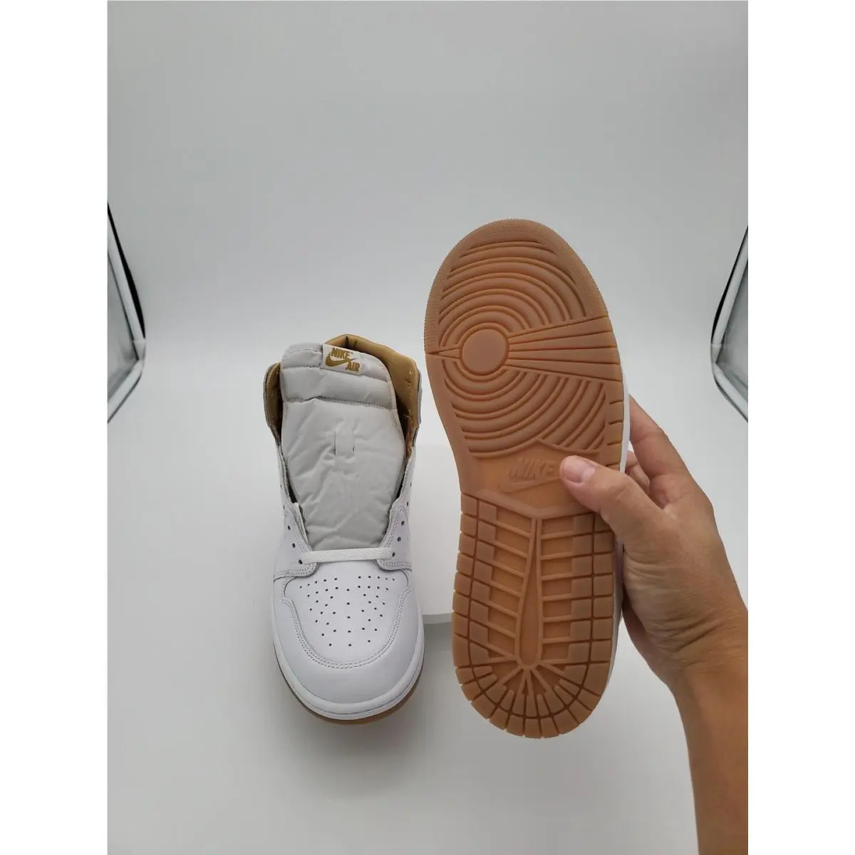 Nike shoes - Nike Air Jordan 1 - Air - FD2596-107 - White (UPC: 196975553037) 10