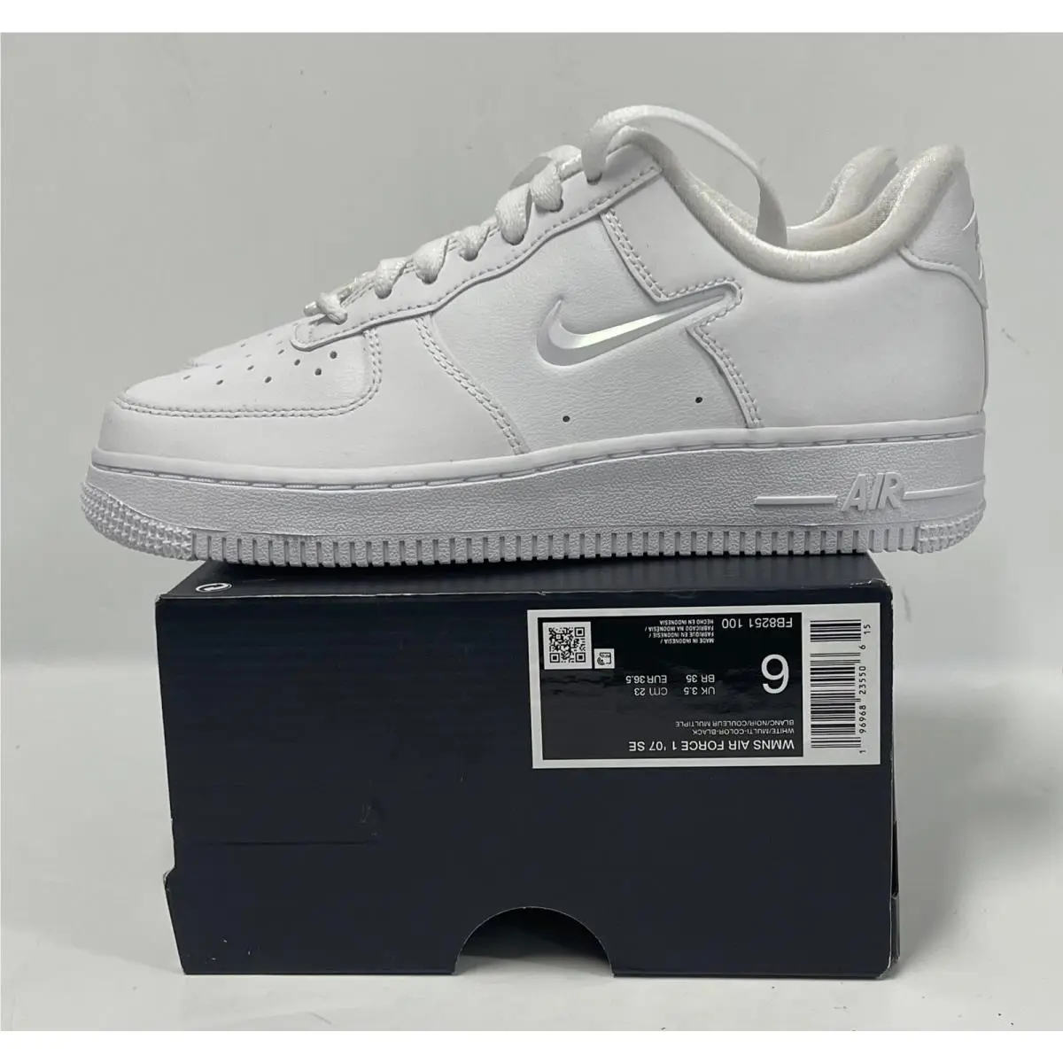 Nike Womens Air Force 1 `07 SE `dance - White` FB8251 100 Size 6