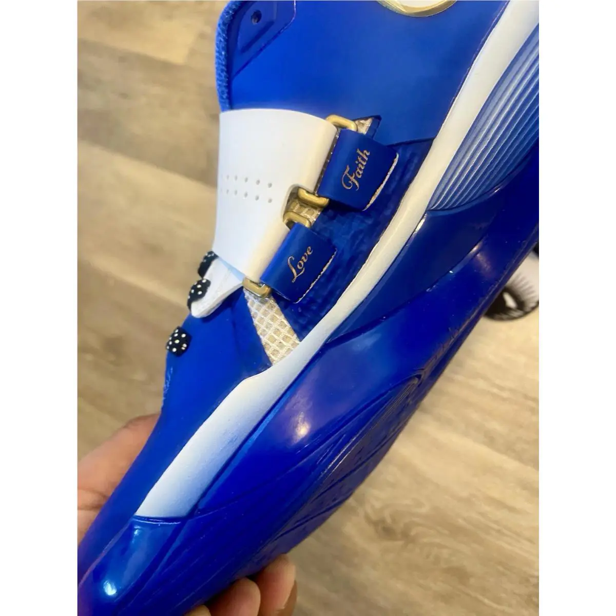 Nike shoes - Nike Zoom KD 4 - Zoom - FZ3540-400 - Hyper Royal / Summit White / Metallic Gold (UPC: 197863745527) 2