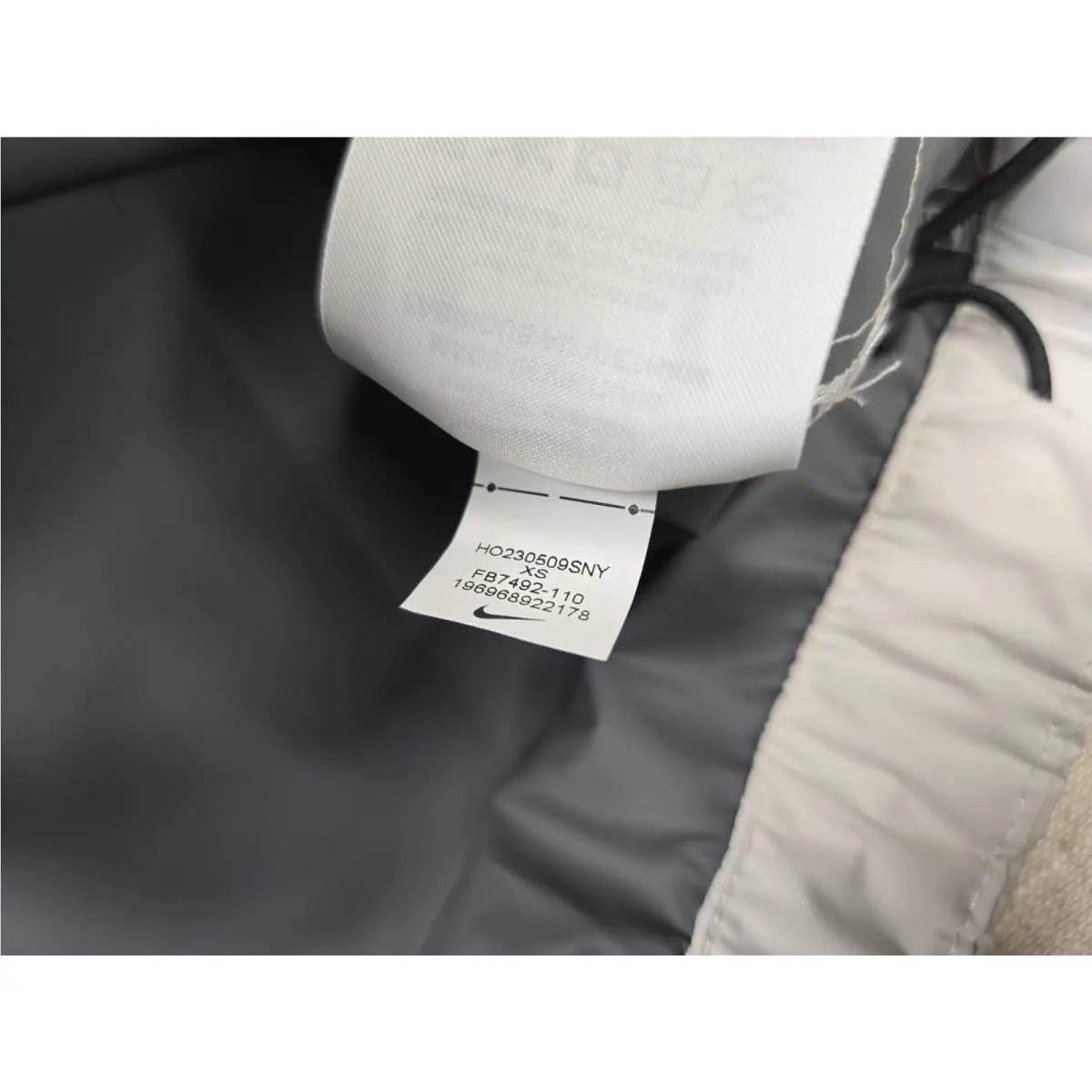Nike clothing - Nike Storm Fit Swift Running Jacket - FB7492-110 - Light Beige Black 9