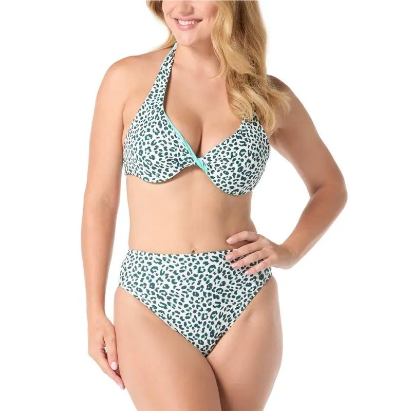 Coco Reef Women`s Verso Reversible Twist-front Bikini Top Jasper 32C/34C