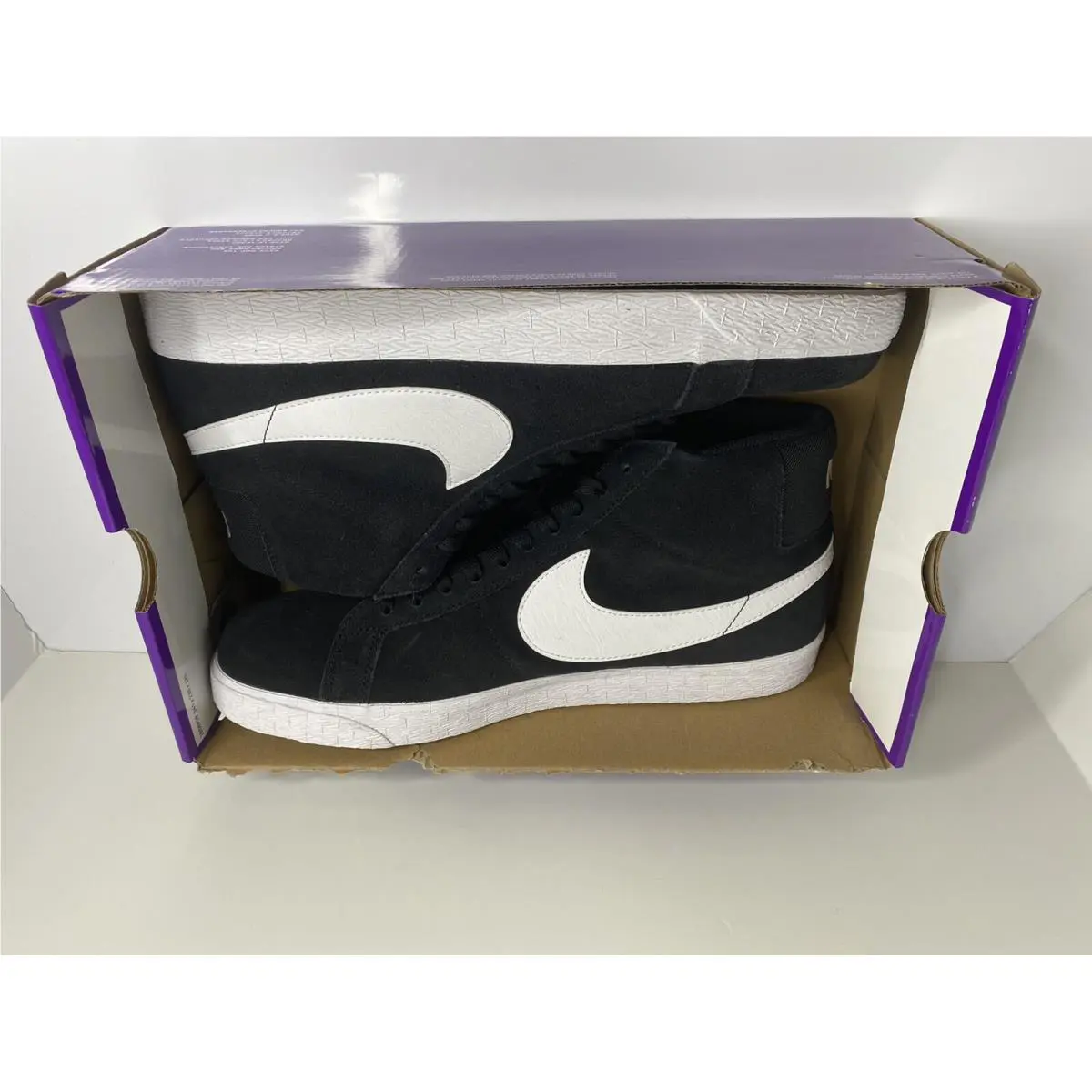 Nike shoes - Blazer Mid - Blazer Mid - 864349-002 - Black/White 8