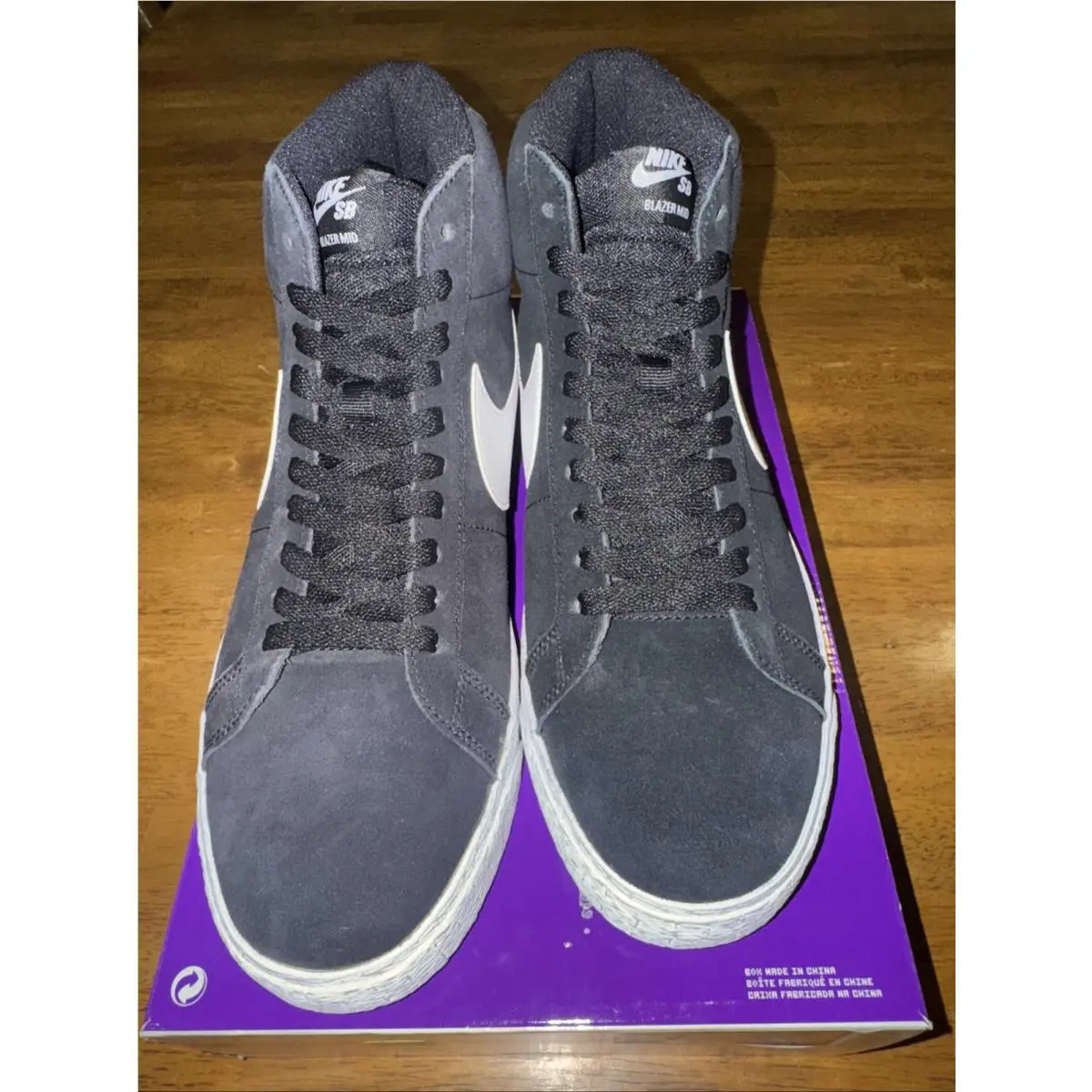 Nike SB Zoom Blazer Mid Black White Size 10 Men’s 864349 002