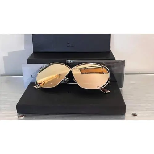 Christian Dior Stellaire MT00E/1 Round Silver Frame Sunglasses 15