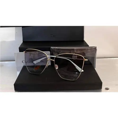 Christian  Societyl 3YGS0 Butterfly Titanium Frame Sunglasses 8 by Dior