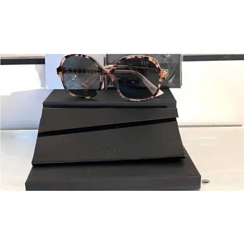 Christian Dior Diorama 8FOT4I Oversized Havana Frame Sunglasses 21