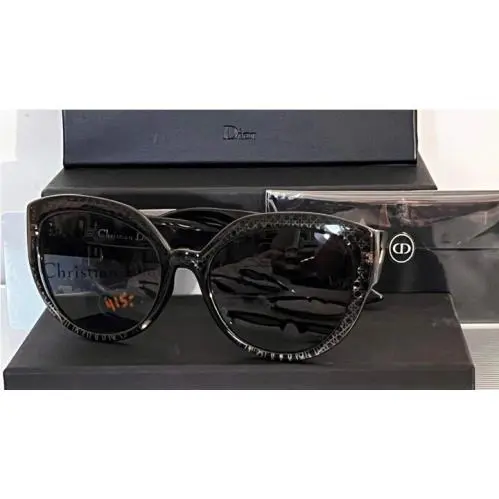 Christian Dior DIORID1F PRN2K Cat Eye Grey Frame Sunglasses 31