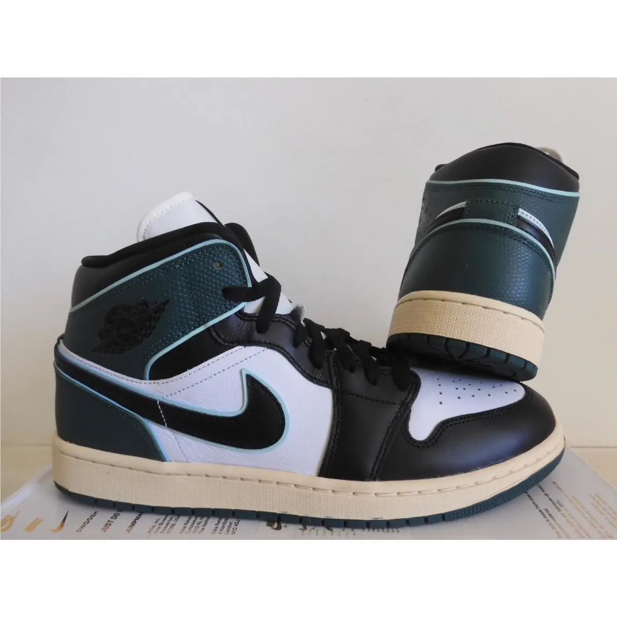 Nike shoes - Air Jordan 1 Mid - Air Mid - FQ7818-100 - White (UPC: 197597056869) 1