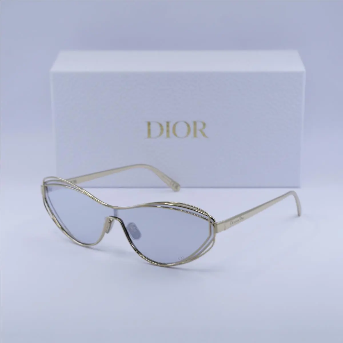 Fildior M1U B0A4 Gold/silver Mirror 141-0-140 Sunglasses by Dior