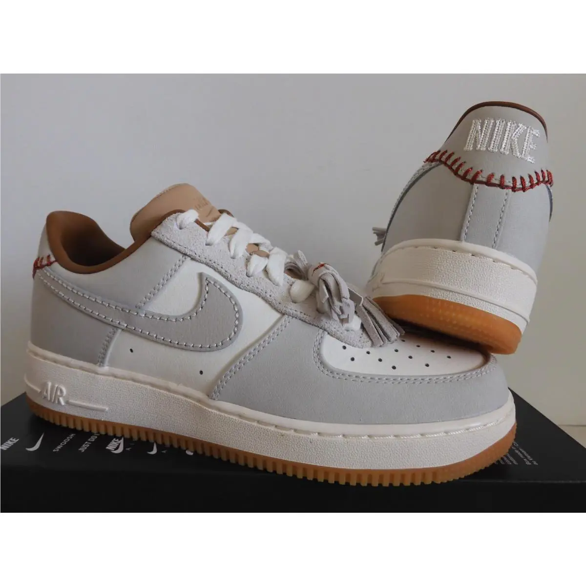 Nike shoes - Nike Air Force 1 `07 - HF5697-001 - Brown (UPC: 197594844025) 0
