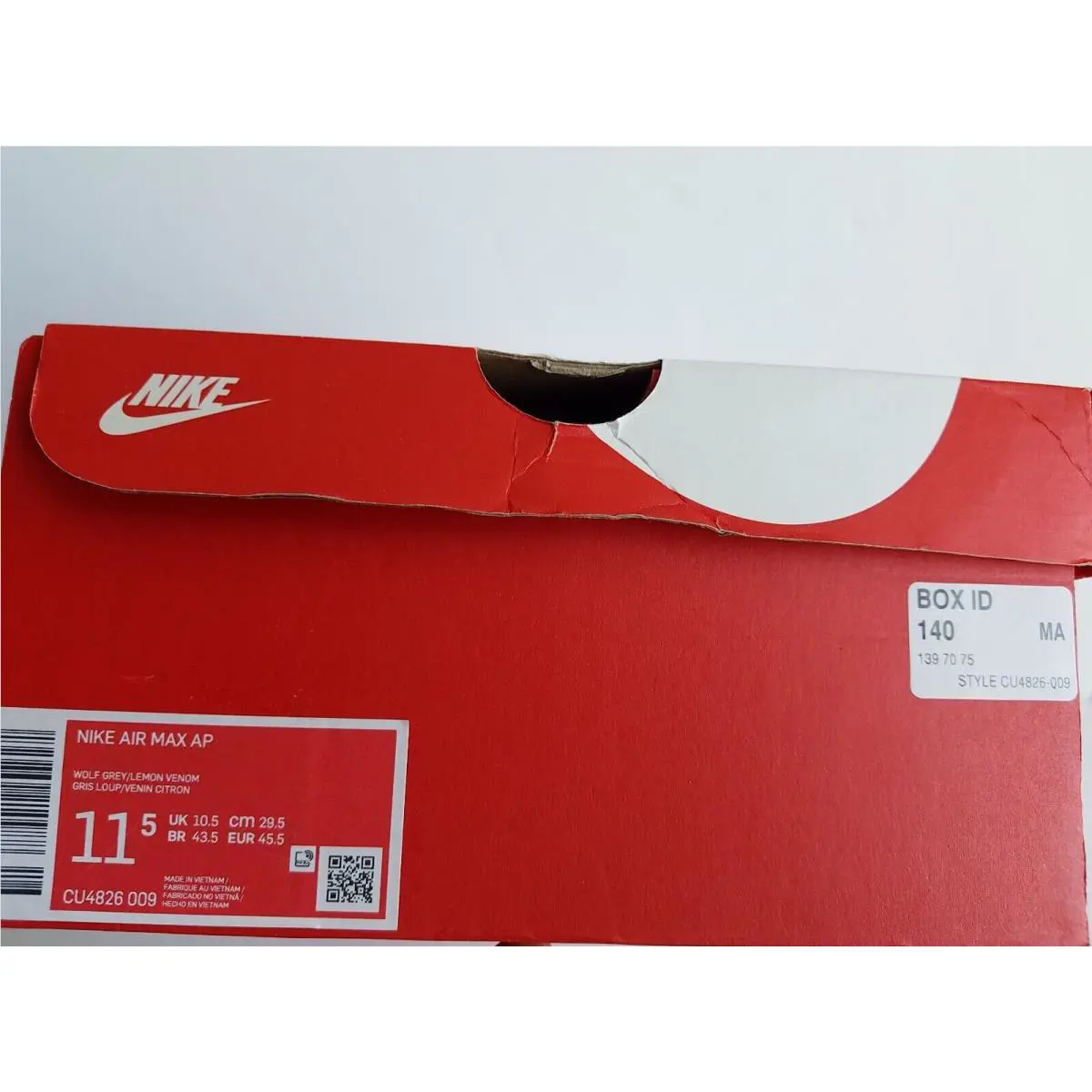 Nike shoes - Nike Air Max AP - Air Max - CU4826 009 - Gray 5