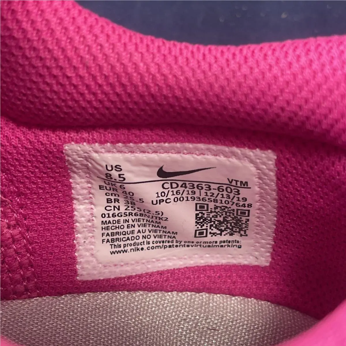 Nike shoes - Nike Joyride Run Flyknit - Joyride Run Flyknit - CD4363-603 - Fire Pink, Manufacturer: Fire Pink/White 5