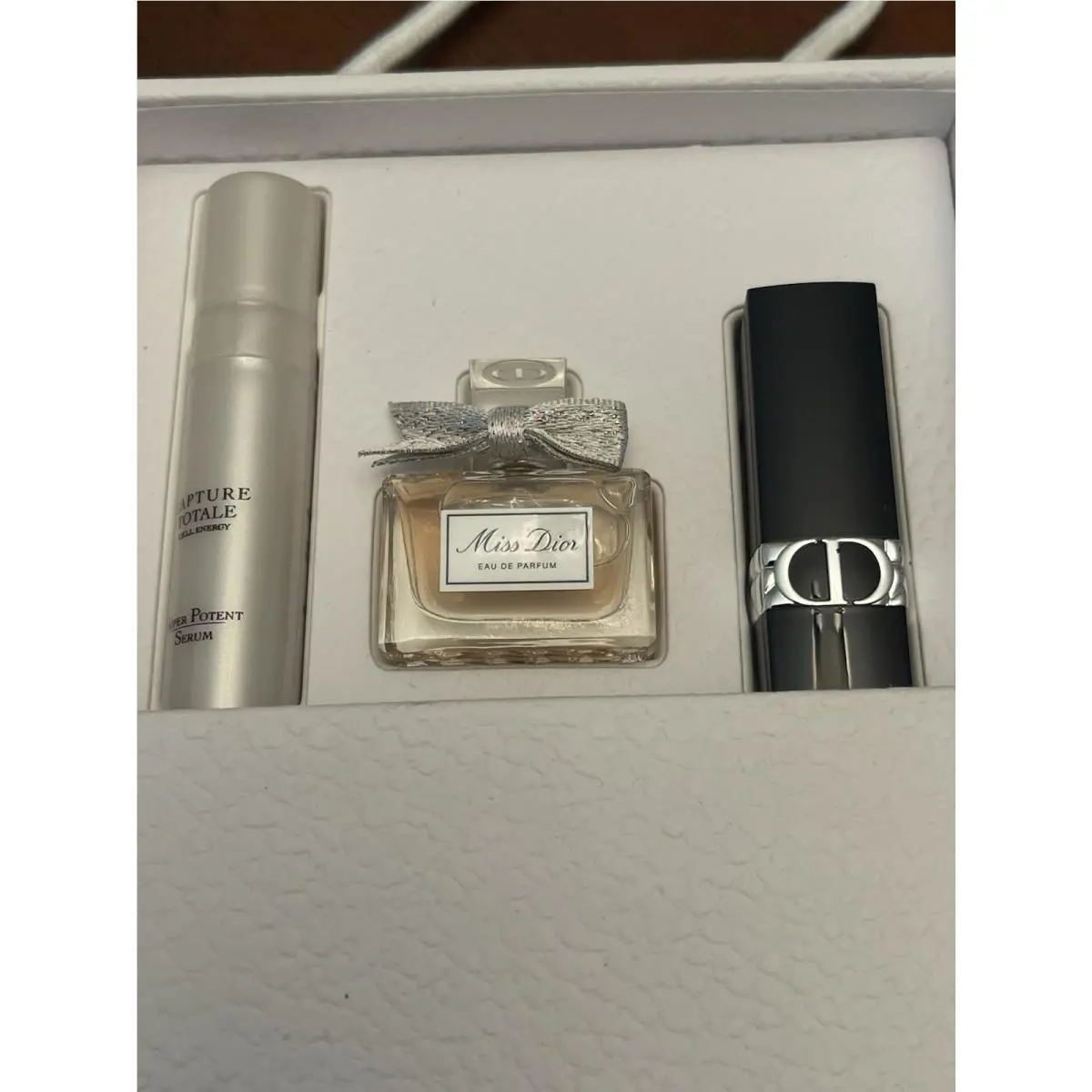 Miss Dior Edp Capture Totale Serum Lipstick Rouge Beauty Discovery Gift Set