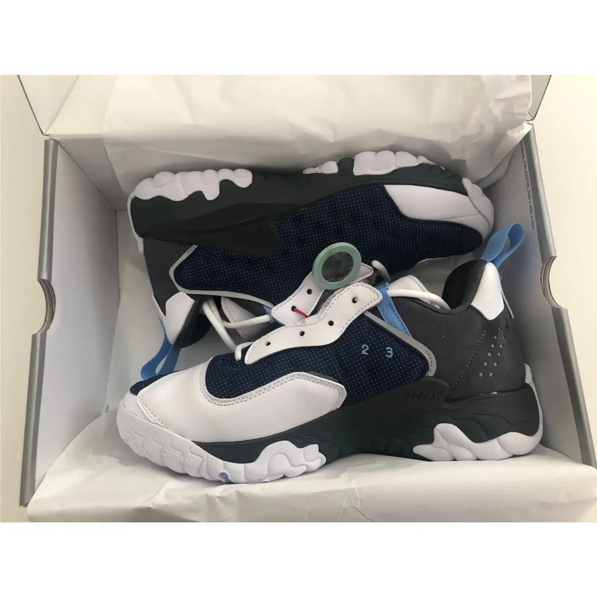 Nike Jordan Delta 2 x Clot White/iron Grey/navy/multi-color Size M 9 /W 10.5
