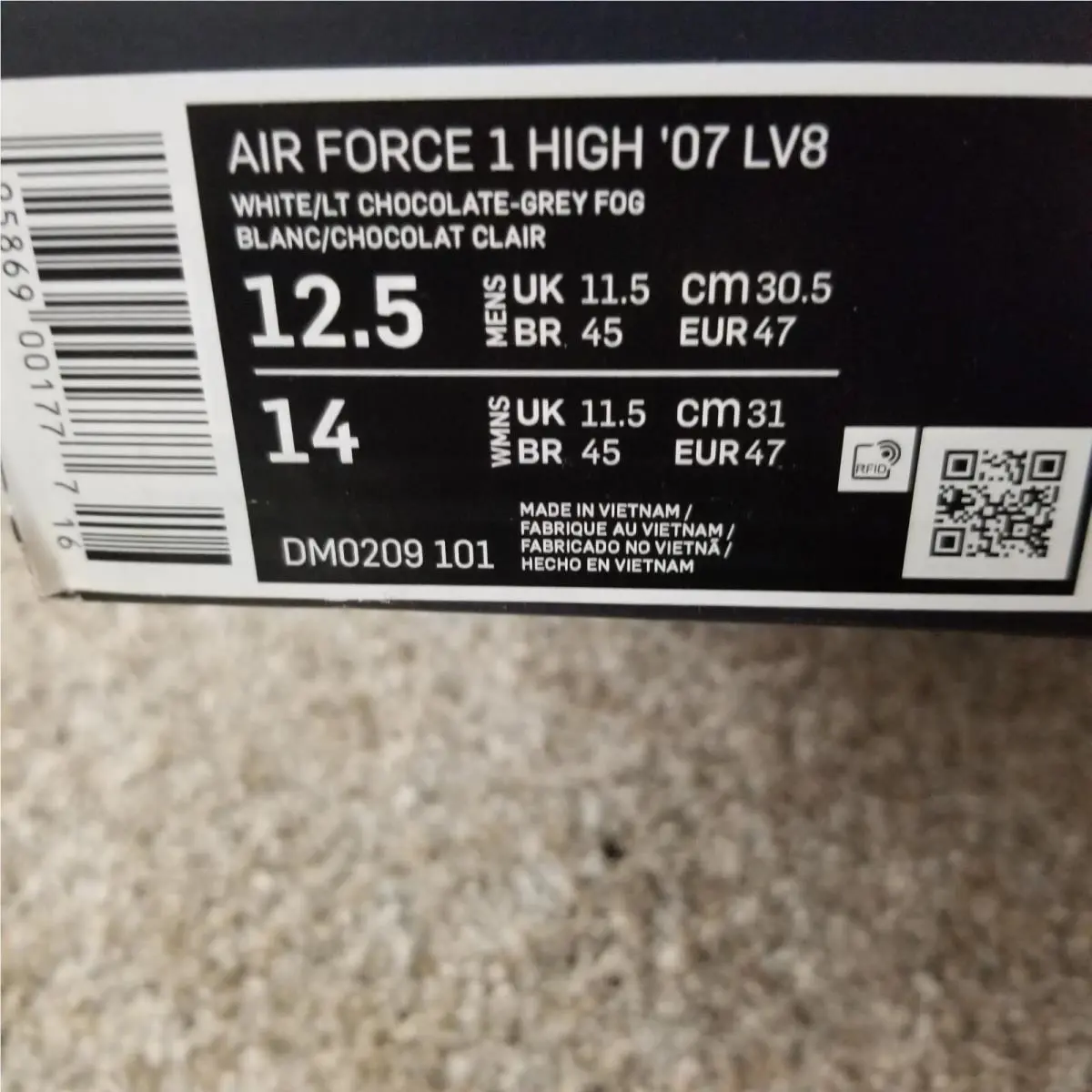 Nike shoes - Nike Air Force 1 - Air Force - DM0209-101 - White 2