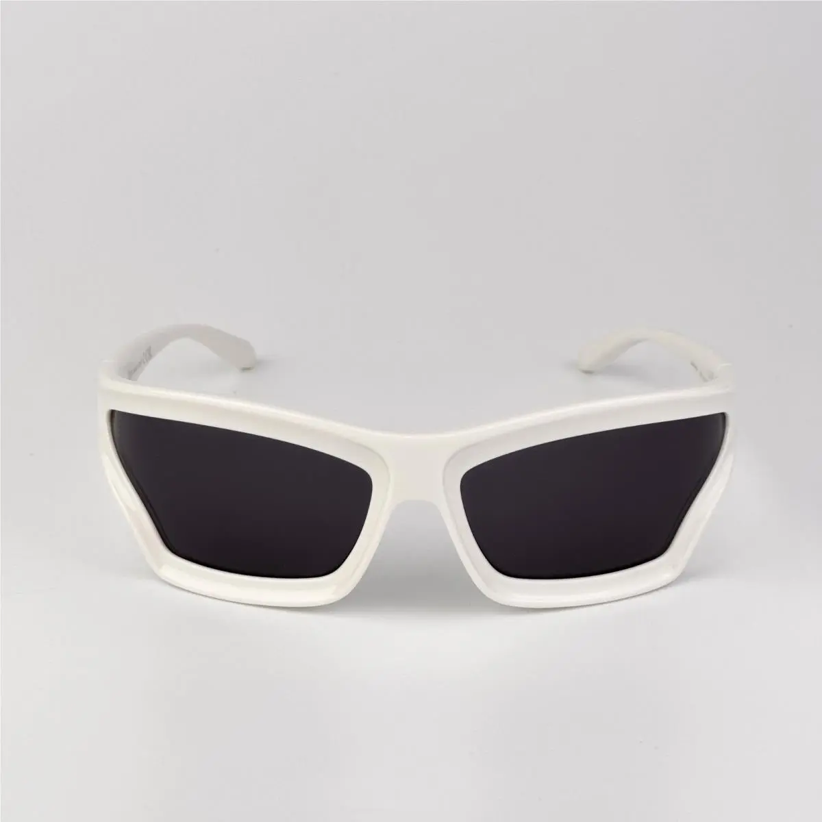 Loewe Men Sunglasses White Grey Wraparound LW40143U 25A