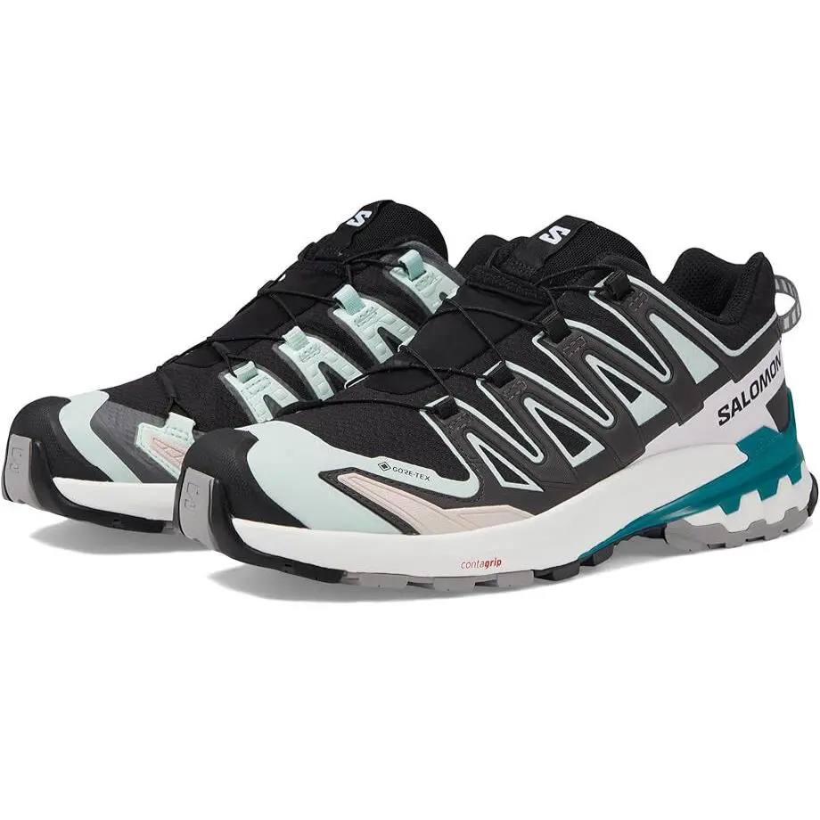 Salomon shoes - Salomon XA Pro 3D - Pro - L47119100 - Black/Bleached Aqua/Harbor Blue 5