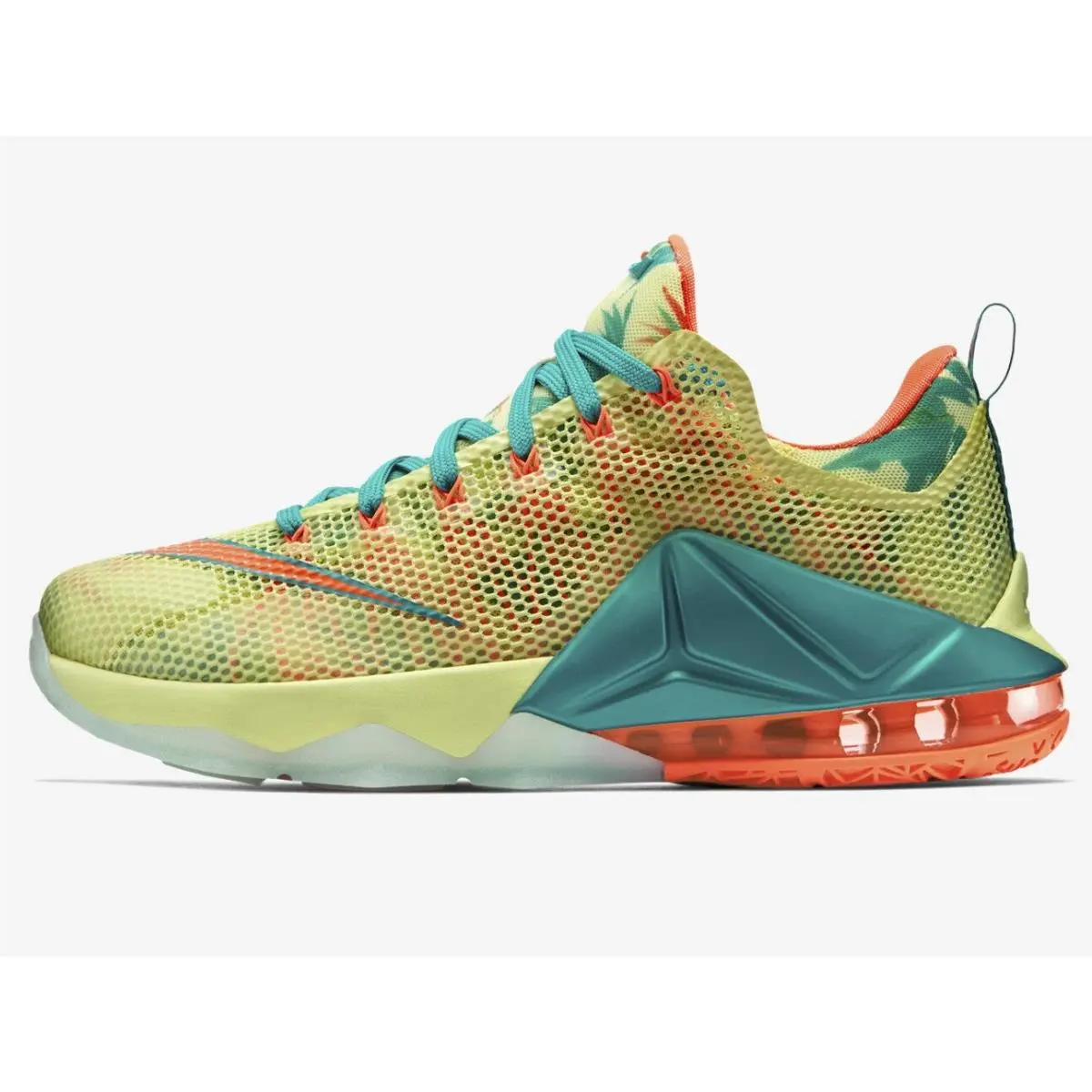 Nike Lebron Xii Low Lebronald Palmer - 9 - 776652-383 Lime Mango QS 12 OG Orange