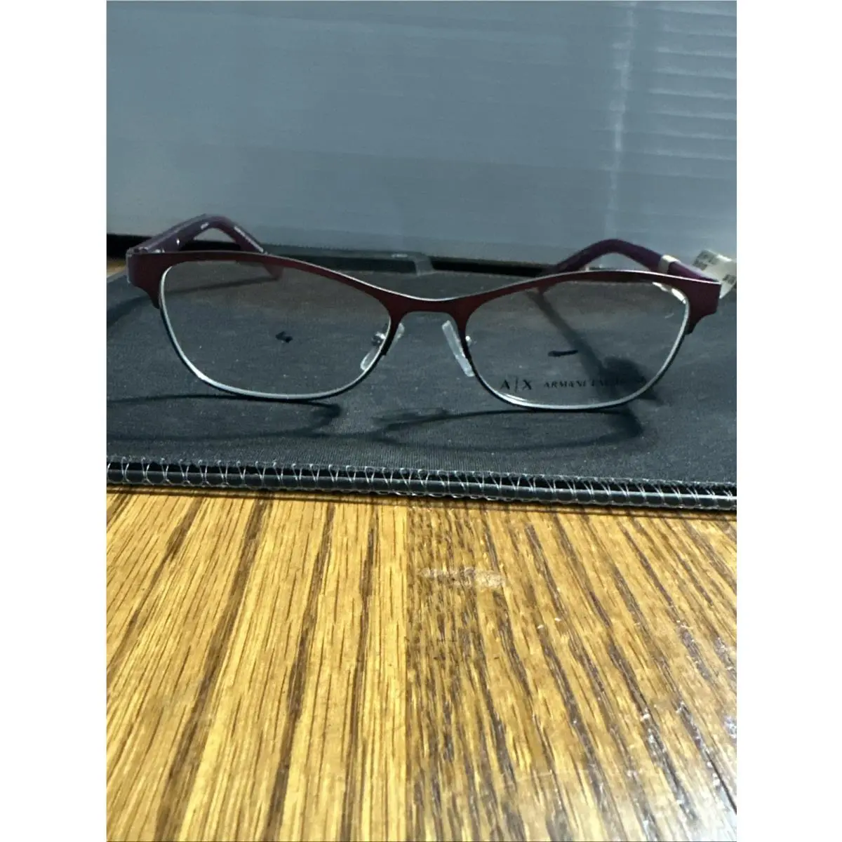 Armani Exchange Eyeglasses AX1010 6050 53 16 140 Violet Purple Metal Frames Only