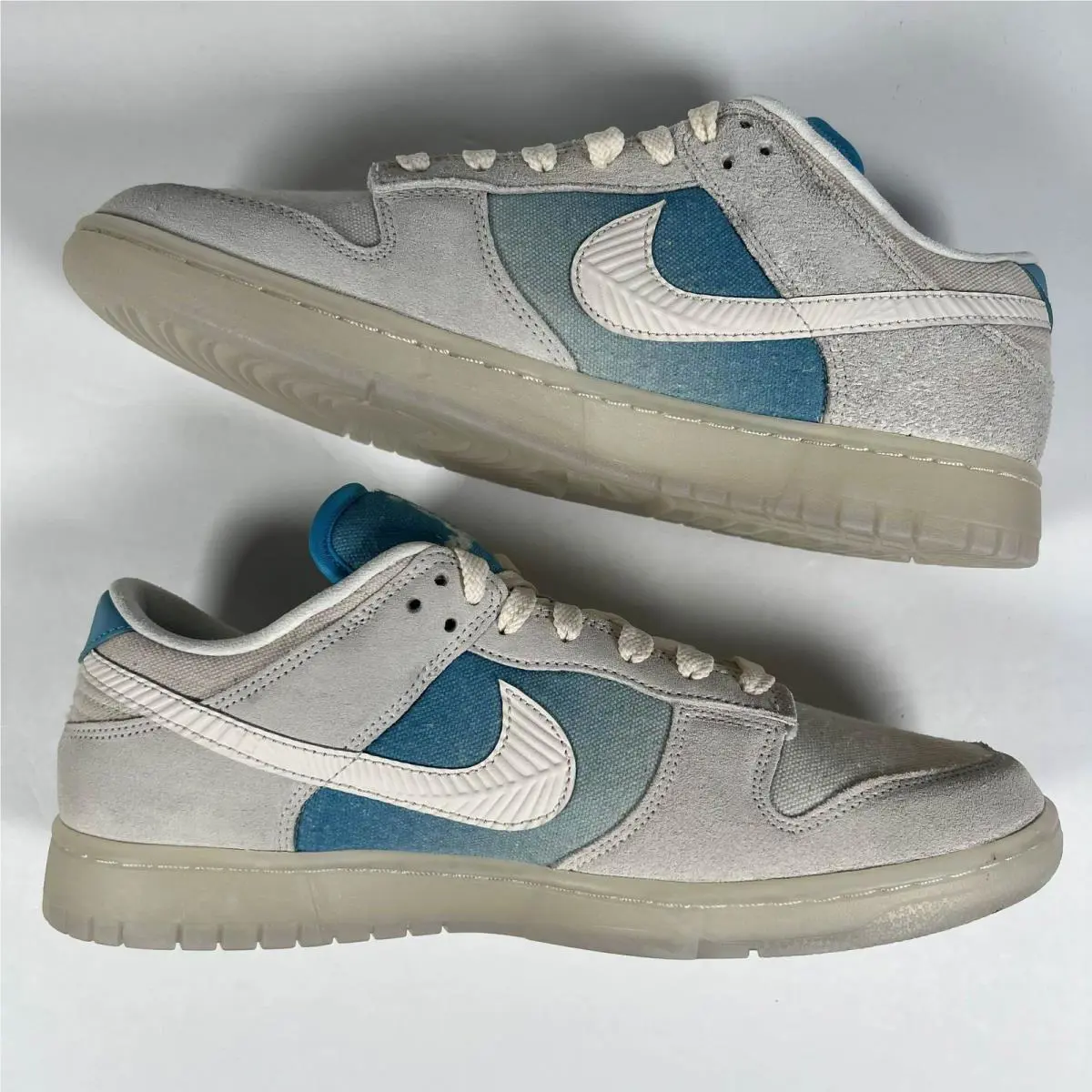 Nike shoes - Nike Dunk Low - Dunk Low - HQ3621-133 - Sail/Pale Ivory/Baltic Blue 17