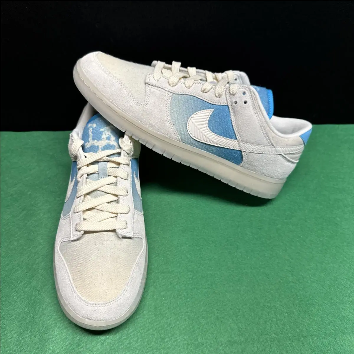 Dunk Low Retro SE LA Dodgers Sail/blue HQ3621-133 Mens Size 11.5 No Lid by Nike
