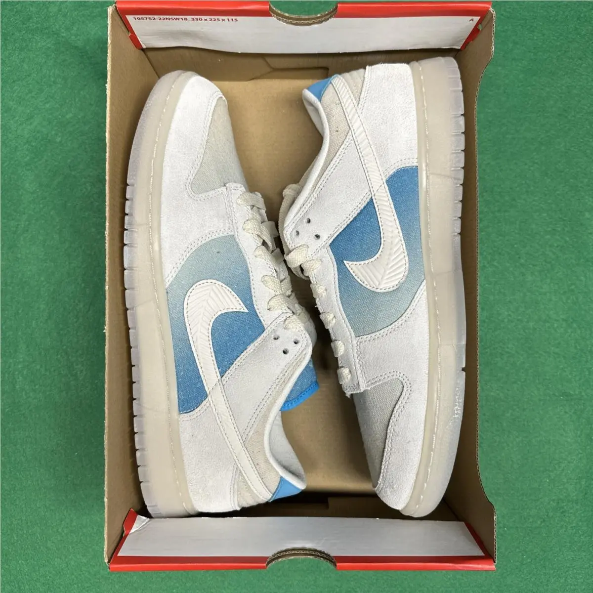 Nike shoes - Nike Dunk Retro Low - Dunk Retro Low - HQ3621-133 - Blue (UPC: 197601912433) 0