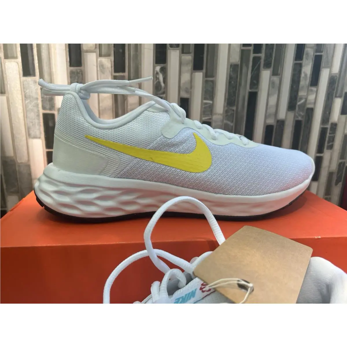 Nike shoes - Nike Revolution 6 - Revolution - DC3729-105 - White 3