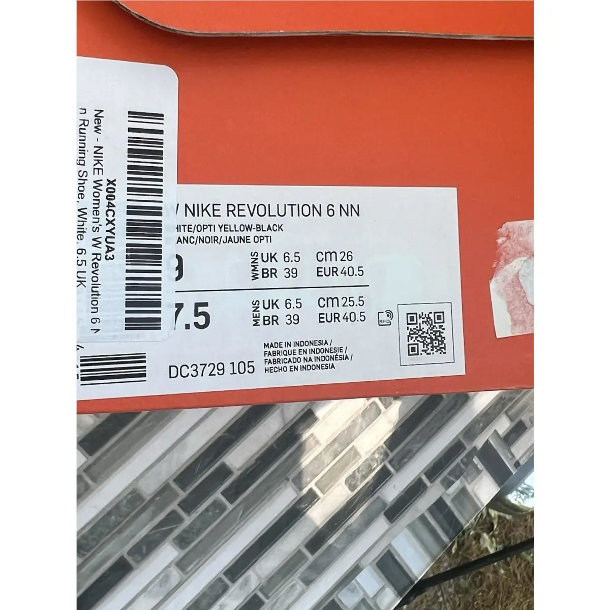 Nike shoes - Nike Revolution 6 - Revolution - DC3729-105 - White 7