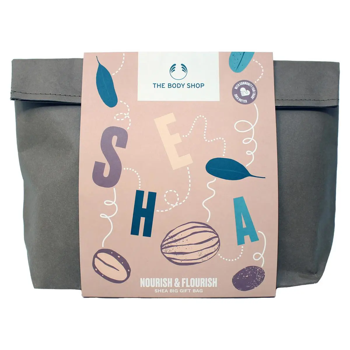 The Body Shop Nourish Flourish Shea Big Gift Set Bag 5 Pieces by THE BODY SHOP