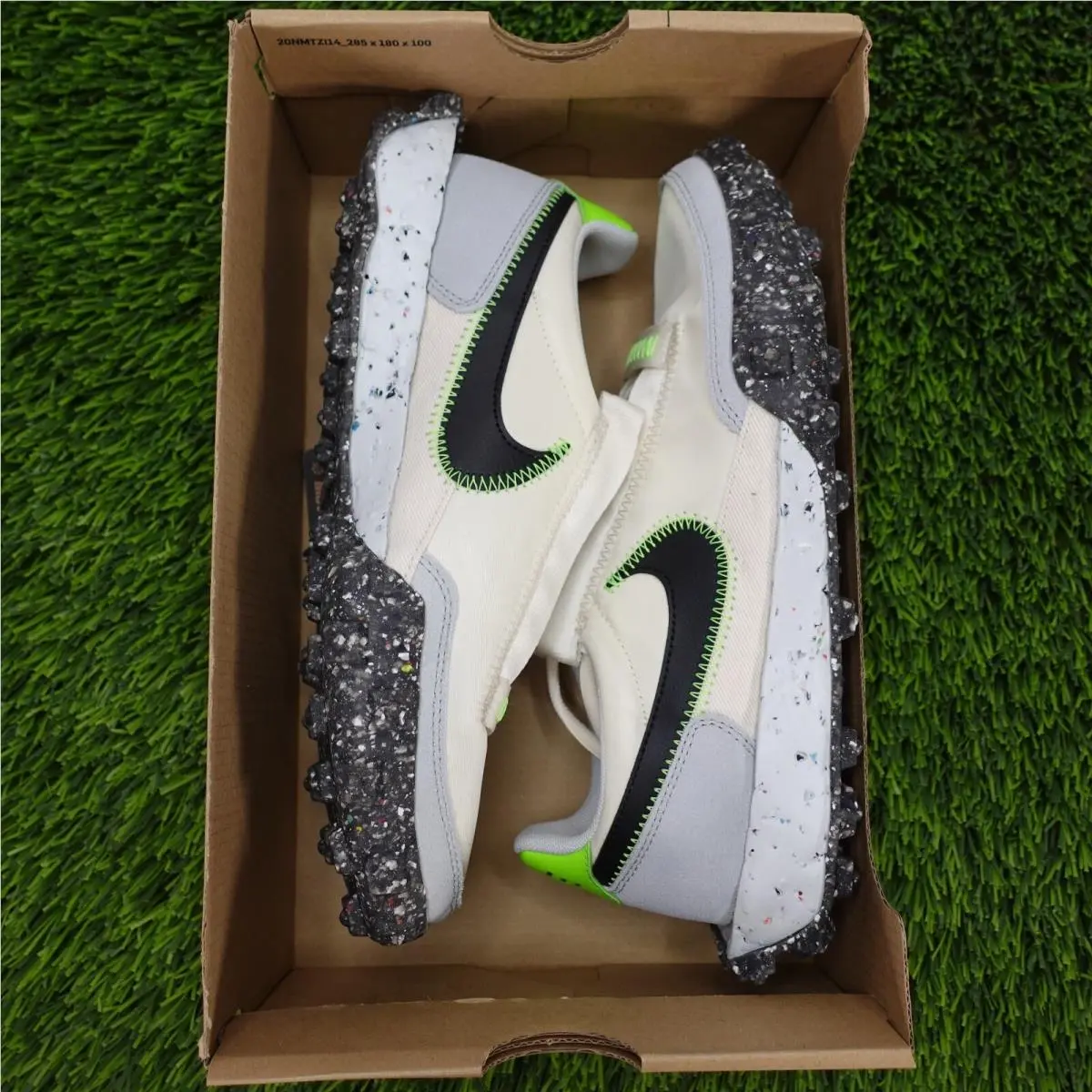 Nike shoes - Nike Waffle Racer Crater - Waffle Racer Crater - CT1983 102 - Pale Ivory/Black 9