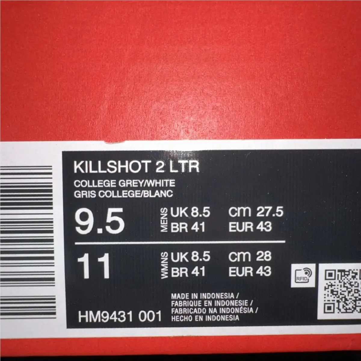 Nike shoes - Nike Killshot 2 - Killshot - HM9431-001 - Gray 4