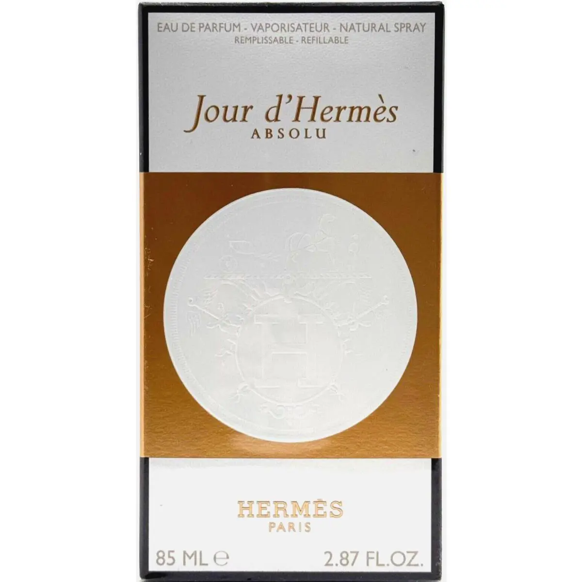 Hermes Jour D`hermes Absolu Eau DE Parfum Refillable Spray 2.87 Oz / 85 ml