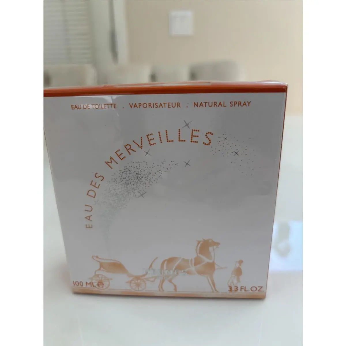 Hermes Eau Des Merveilled 100ML Edt Spray