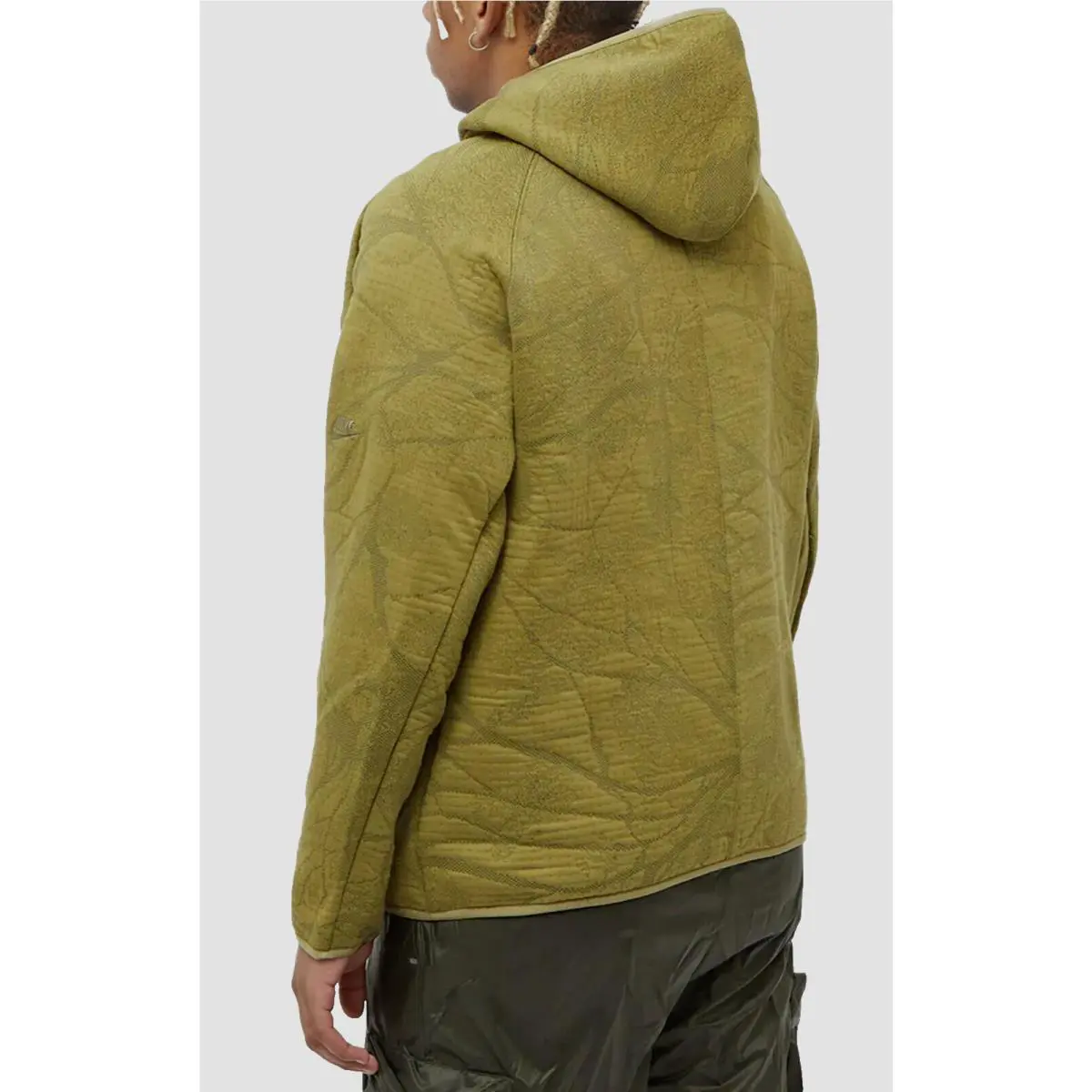 Nike clothing - Nike Tech Pack Engineer Hooded Pullover - DQ4286-378 - Green (UPC: 196151318160) 3