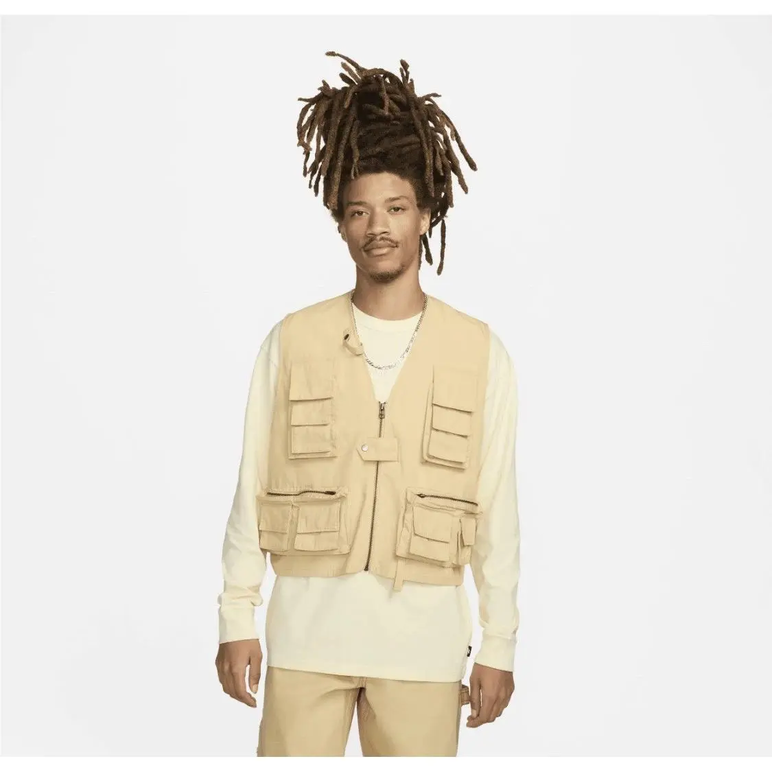 Nike clothing - Nike Life Utility Vest - Life Utility Vest - FN3214-252 - Sesame 9