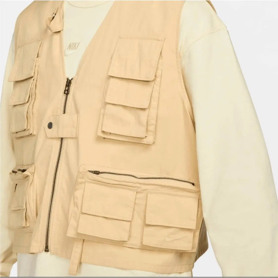 Nike clothing - Nike Life Utility Vest - Life Utility Vest - FN3214-252 - Sesame 11