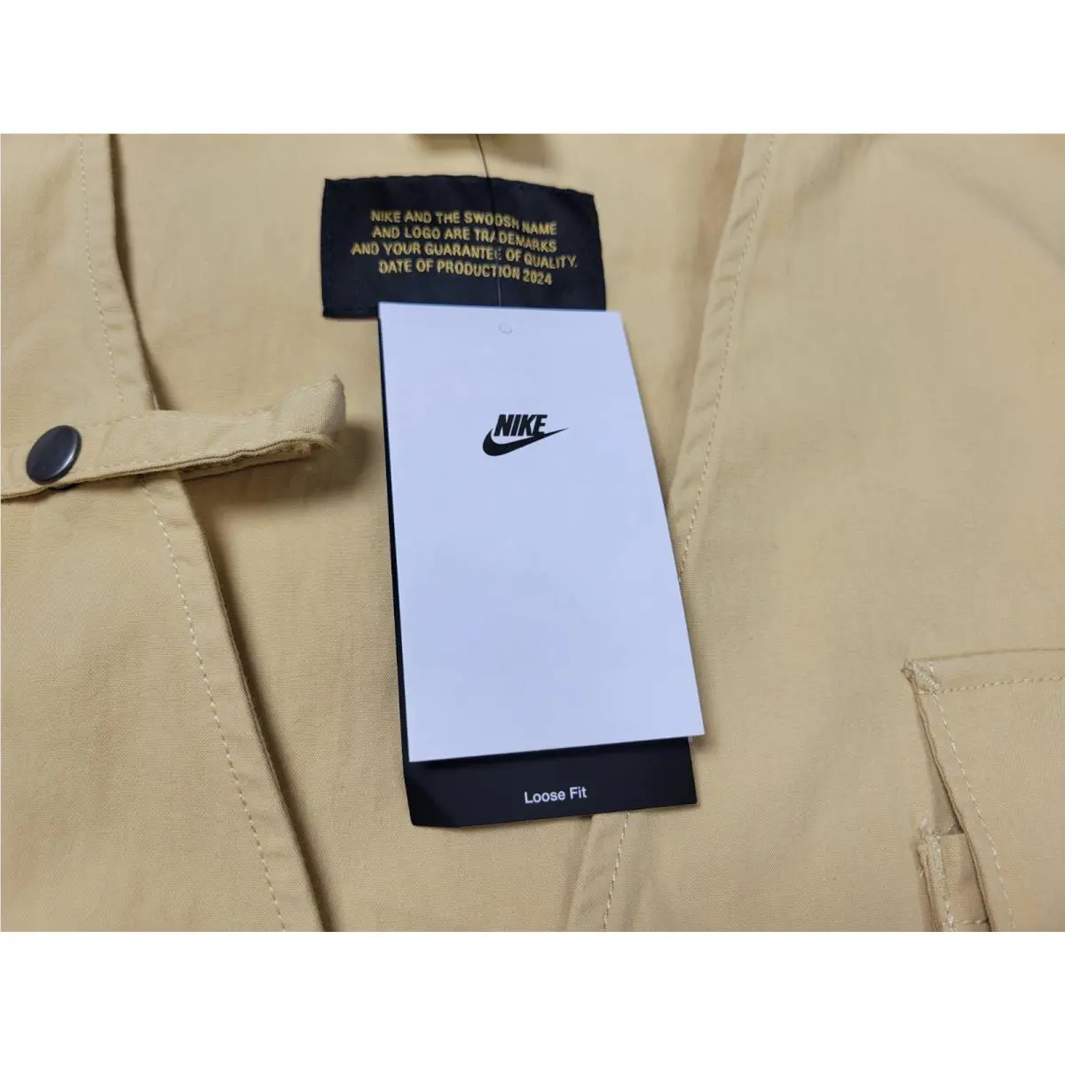 Nike clothing - Nike Life Utility Vest - Life Utility Vest - FN3214-252 - Sesame / Sesame 5