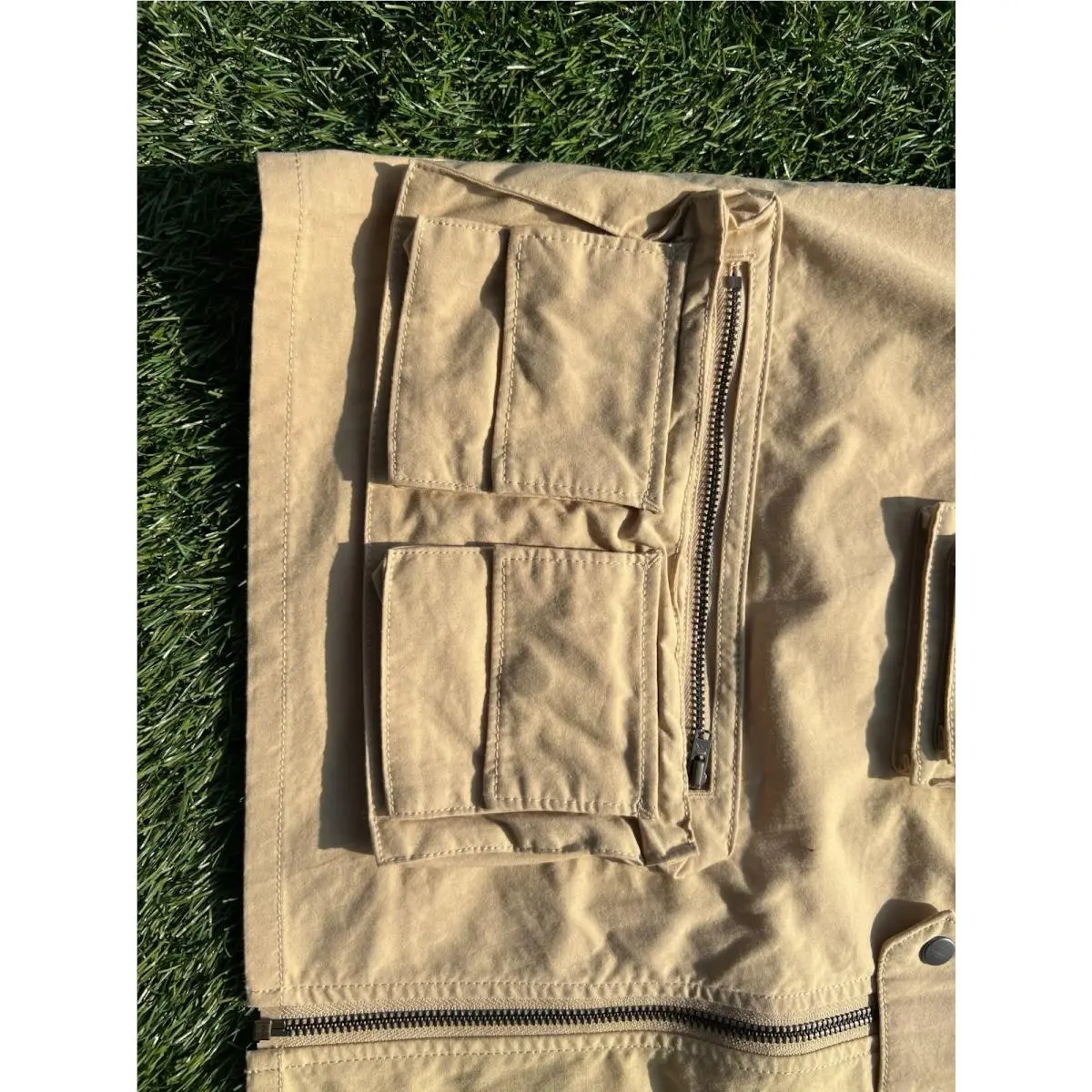 Nike clothing - Nike Life Utility Vest - Life Utility Vest - FN3214-252 - Sesame 3