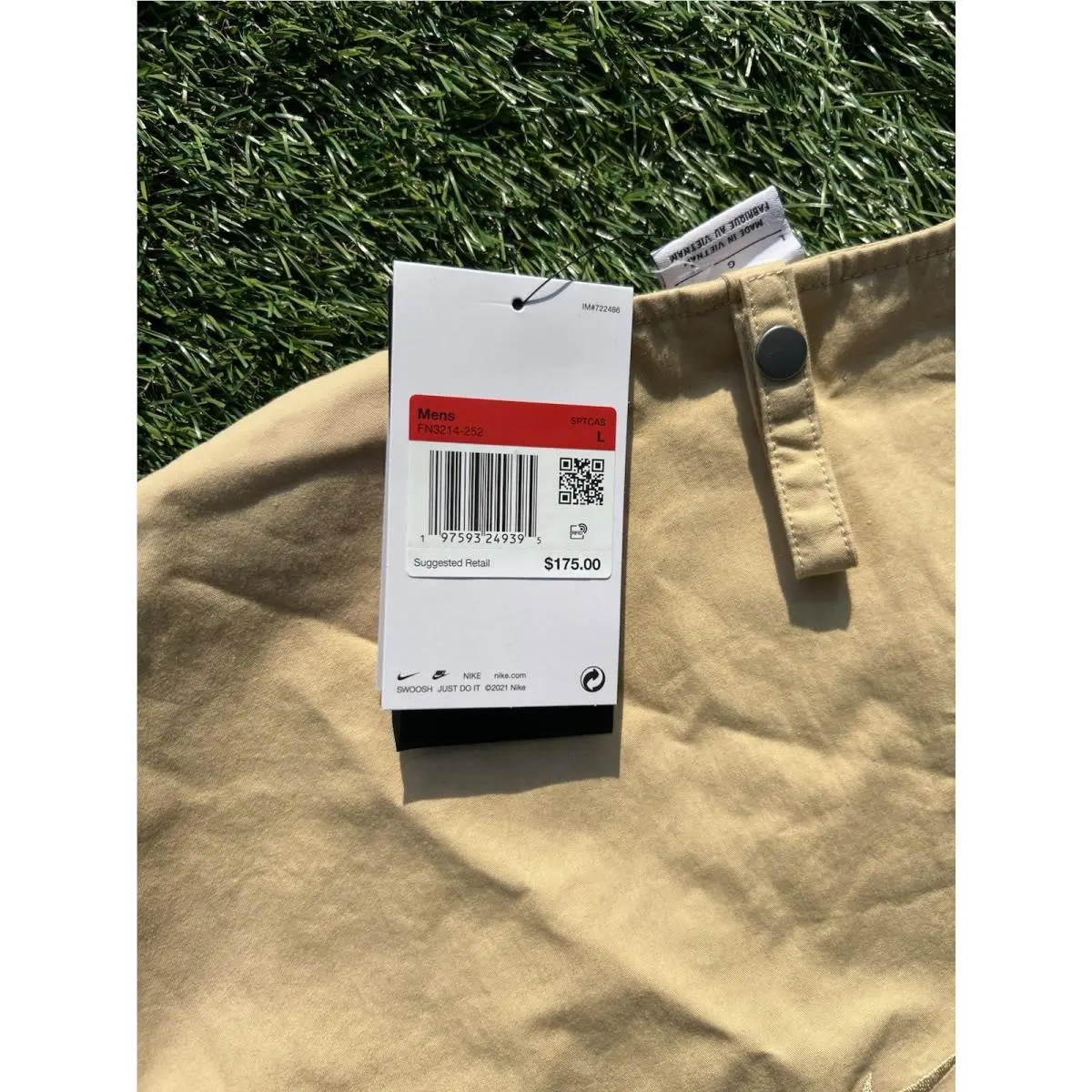 Nike clothing - Nike Life Utility Vest - Life Utility Vest - FN3214-252 - Sesame 7