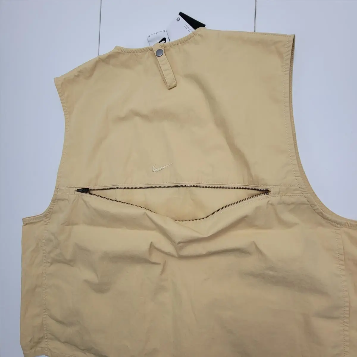 Nike clothing - Nike Life Utility Vest - Life Utility Vest - FN3214-252 - Sesame / Sesame 2