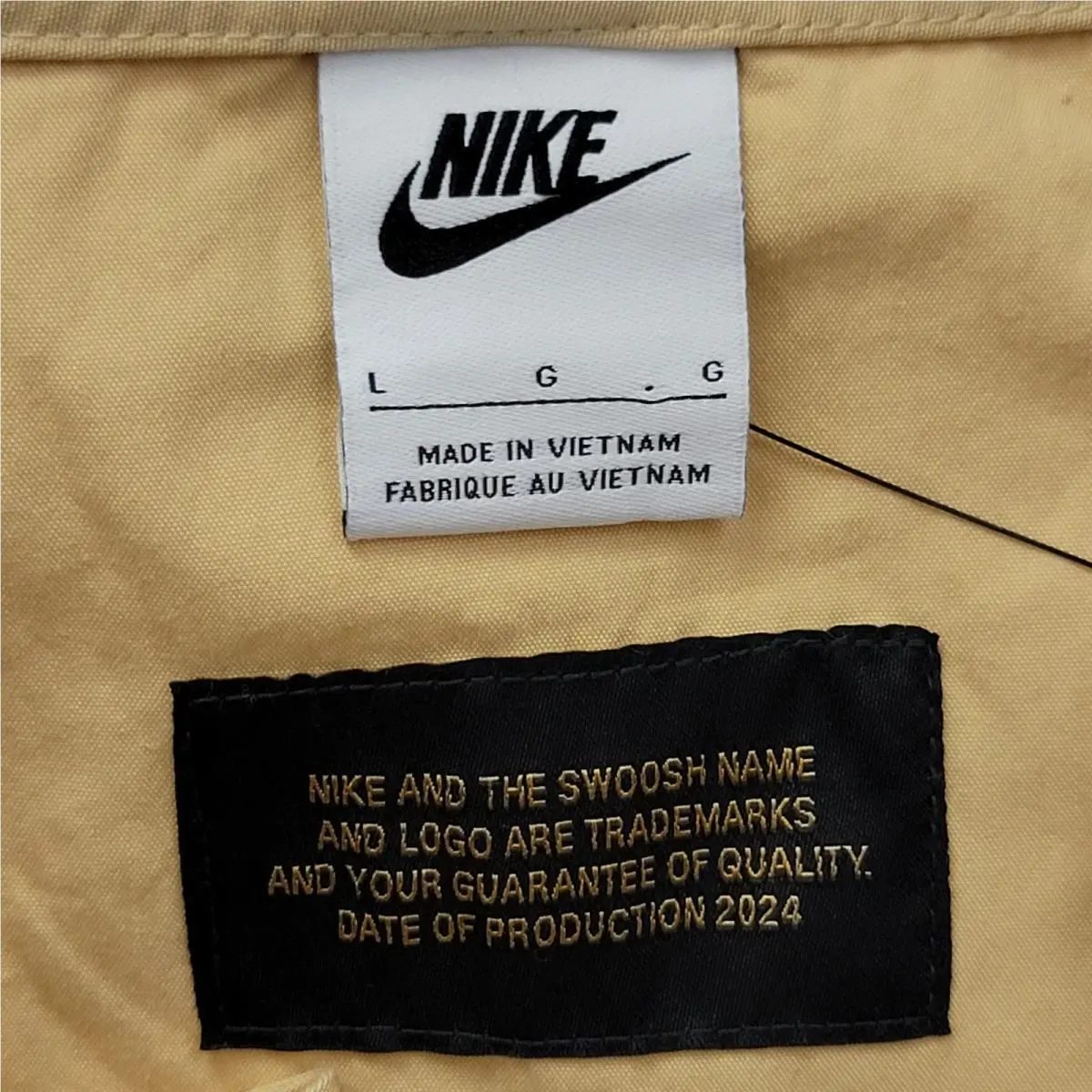 Nike clothing - Nike Life Utility Vest - Life Utility Vest - FN3214-252 - Sesame / Sesame 6