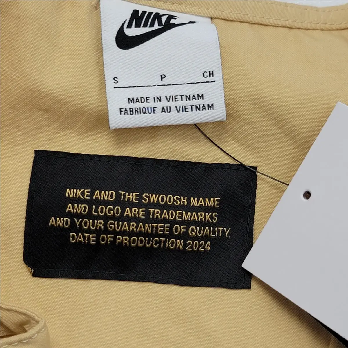 Nike clothing - Nike Life Utility Vest - Life Utility Vest - FN3214-252 - Sesame / Sesame 6