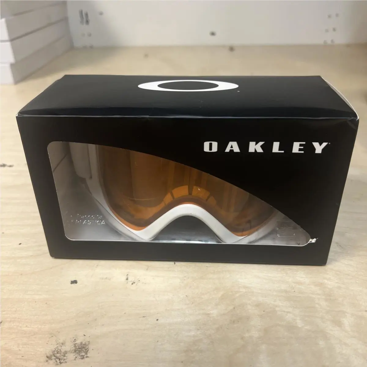 Oakley O-frame 2.0 Pro L Matte White Persimmon Snowboard Ski Mask