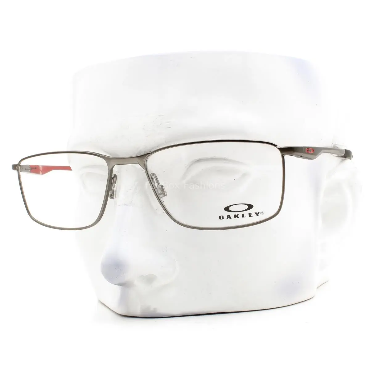 Oakley Socket 5.5 Eyeglasses OX3217-0355 Glasses Satin Brushed Chrome W/case - Frame: Chrome