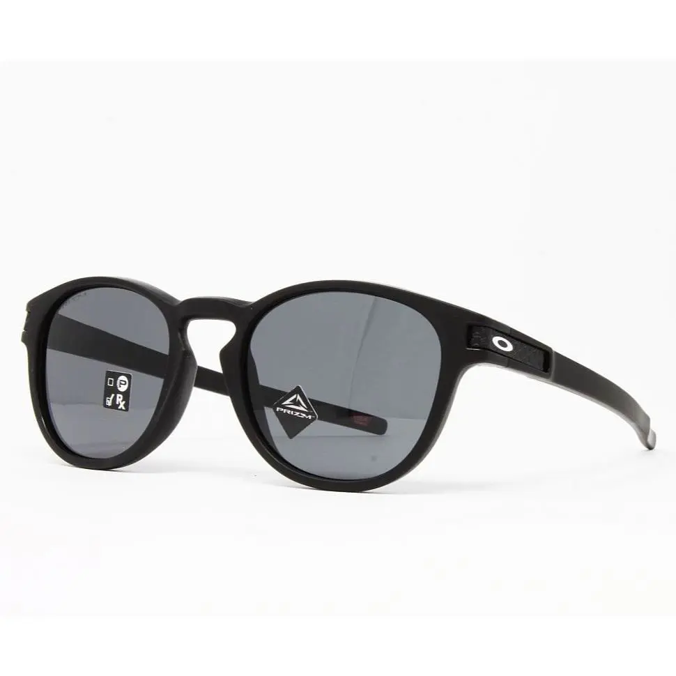 Latch A OO9349-35 Unisex Sunglasses Matte Black 53mm Prizm Grey Lens by Oakley