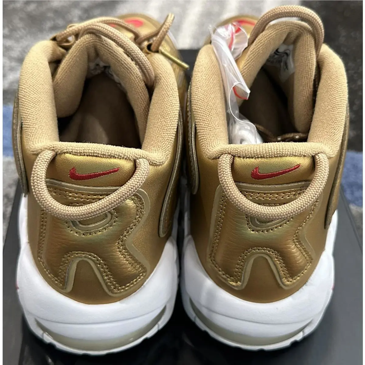 Nike shoes - Nike Air More Uptempo - Air More Uptempo - 902290-700 - Gold (UPC: 0666032567630) 2