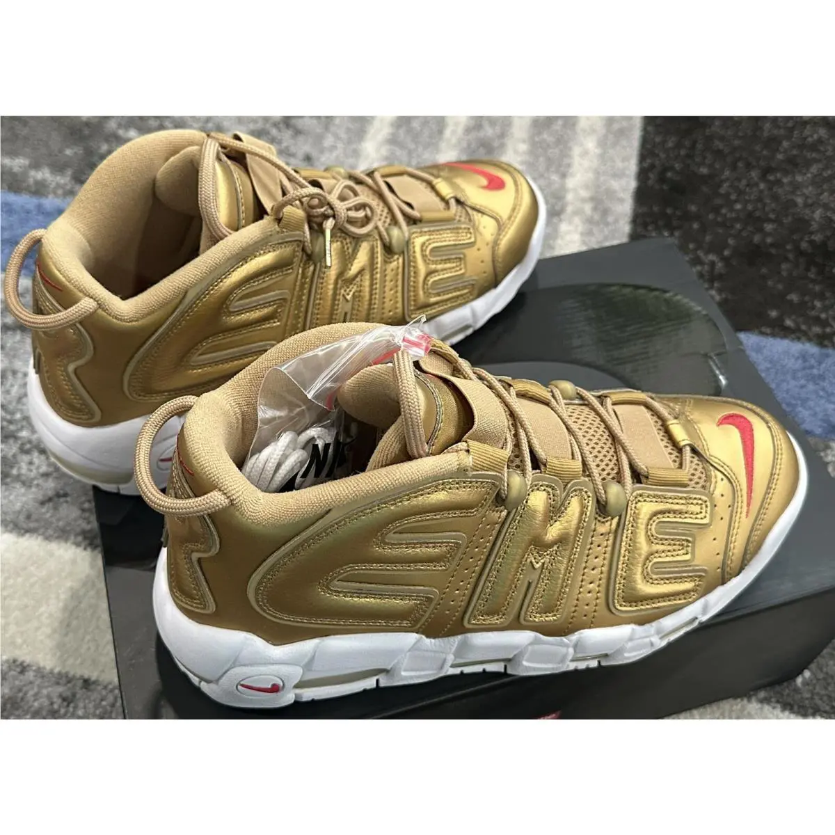 Nike shoes - Nike Air More Uptempo - Air More Uptempo - 902290-700 - Gold (UPC: 0666032567630) 3